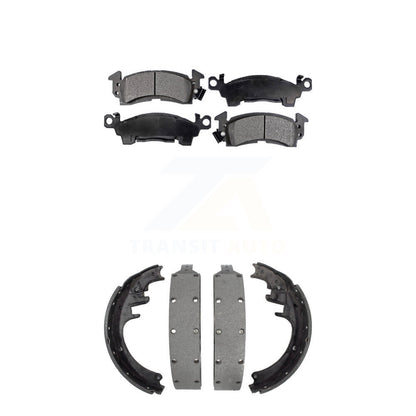 Kit de plaquettes de frein semi-métalliques avant et arrière, pour GMC G3500 K2500 C2500 C2