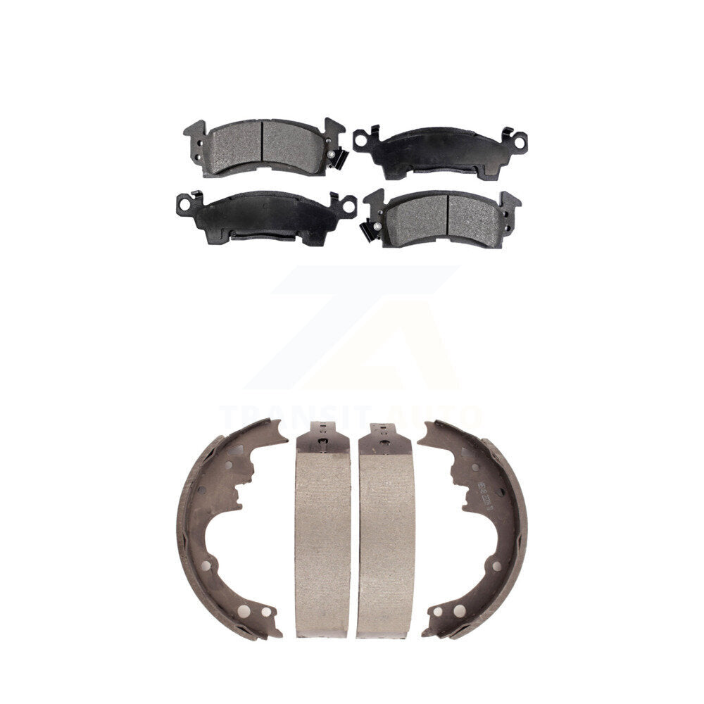 Kit de plaquettes de frein semi-métalliques avant et arrière, pour Chevrolet Astro GMC Safar