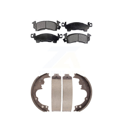 Kit de plaquettes de frein semi-métalliques avant et arrière, pour Chevrolet Astro GMC Safar