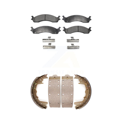 Kit de plaquettes de frein semi-métalliques avant et arrière, pour Dodge Ram 2500 Ford F-35