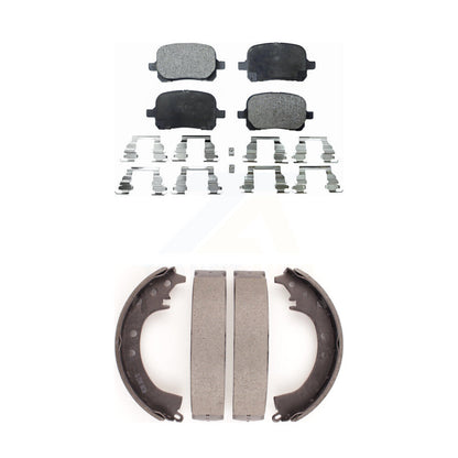 Kit de plaquettes de frein et chaussures de tambour semi-métalliques avant et arrière, pour Toyota Solara
