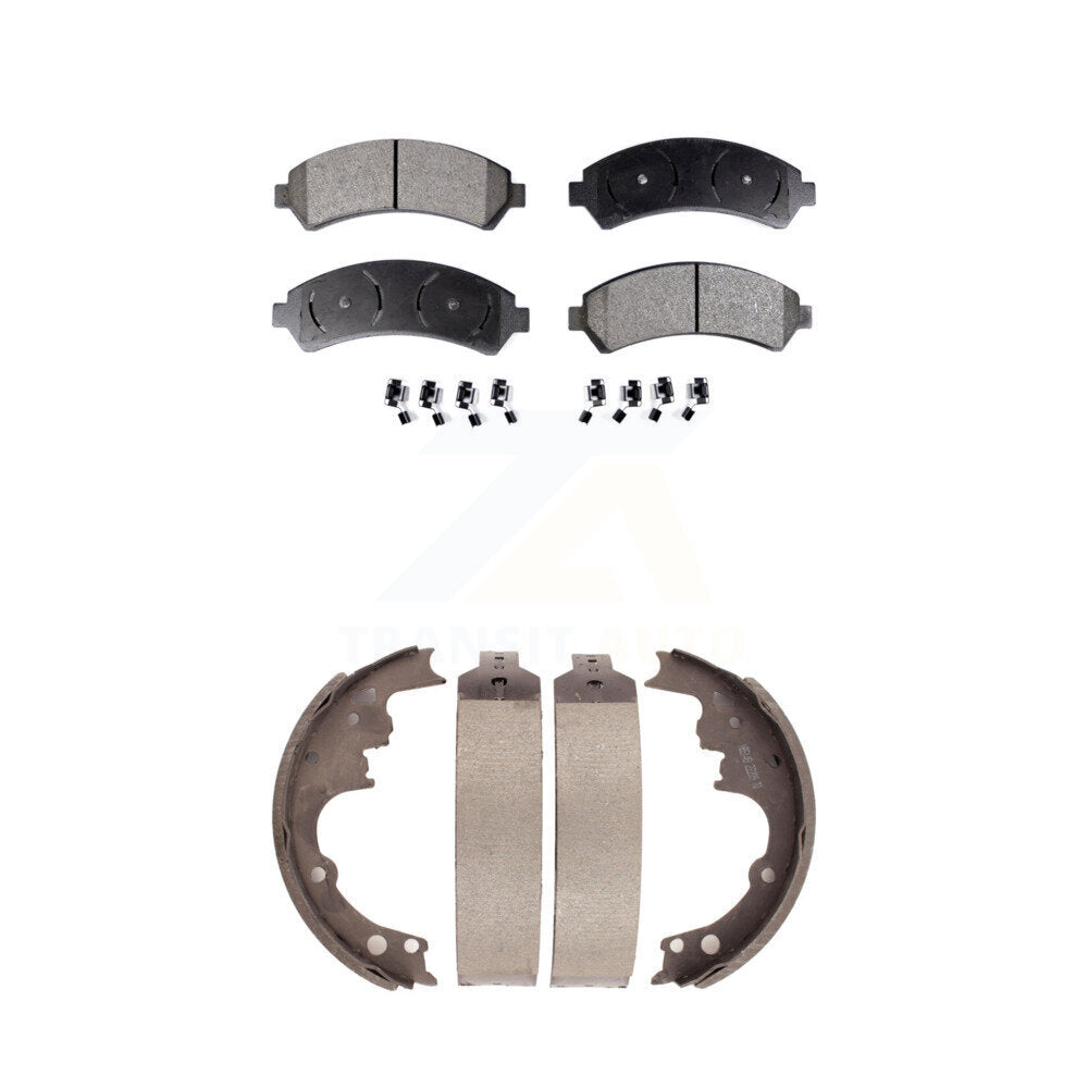 Kit de plaquettes de frein semi-métalliques avant et arrière, pour Chevrolet S10 Blazer GM