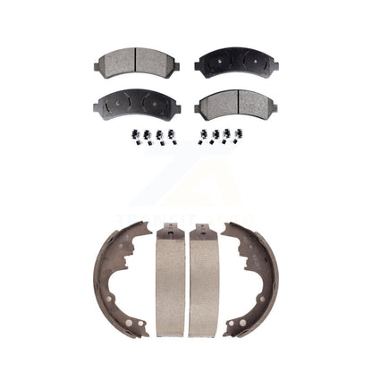 Kit de plaquettes de frein semi-métalliques avant et arrière, pour Chevrolet S10 Blazer GM