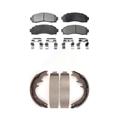 Kit de plaquettes de frein semi-métalliques avant et arrière, pour Ford Explorer Sport Tra