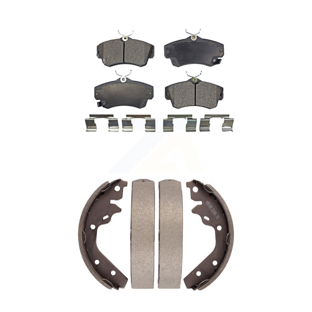 Kit de plaquettes de frein semi-métalliques avant et arrière, pour Dodge Neon SRT-2003 – 2005