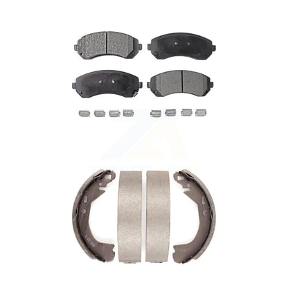 Kit de plaquettes de frein semi-métalliques avant et arrière, pour Pontiac Montana Chevrole