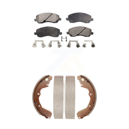 Kit de plaquettes de frein semi-métalliques avant et arrière, pour Chrysler Sebring Eclips