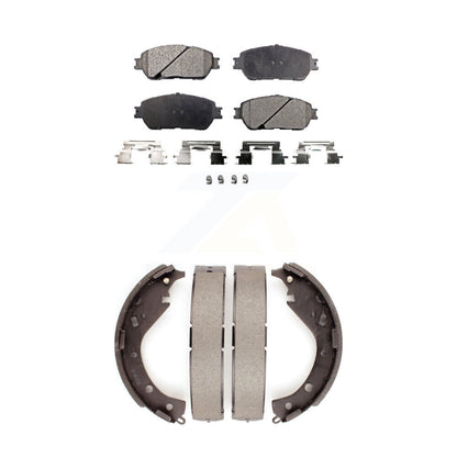 Kit de plaquettes de frein semi-métalliques avant et arrière, pour Toyota Camry SE/XL 05-06