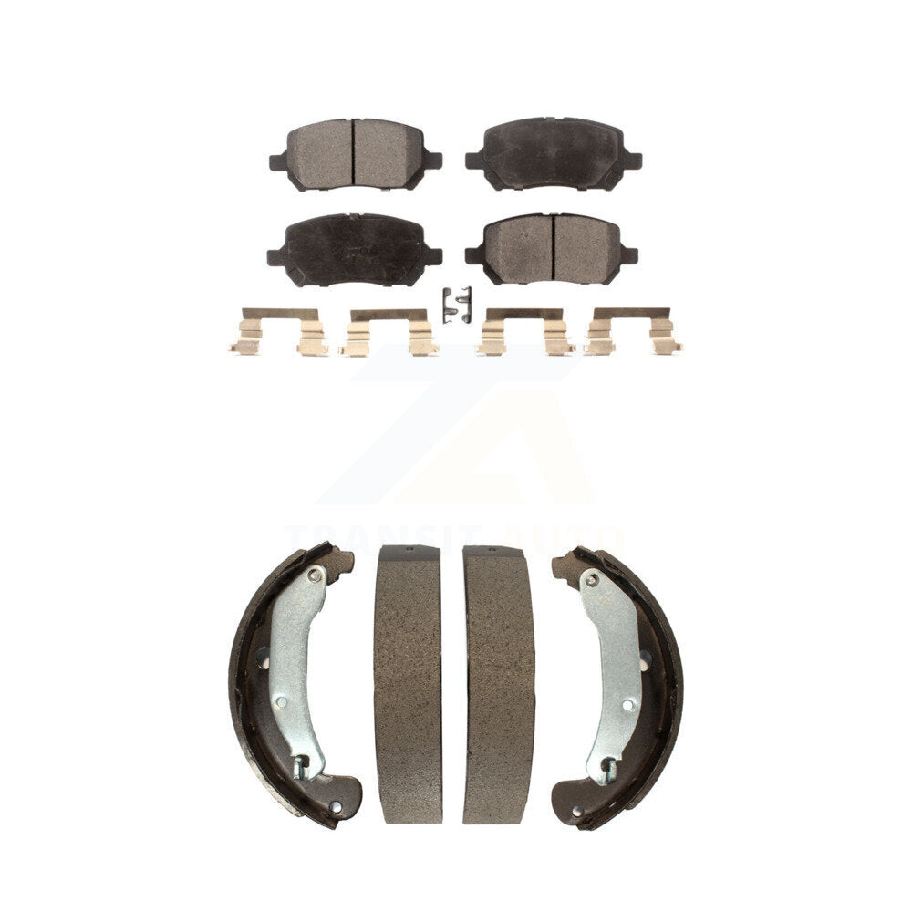Kit de plaquettes de frein semi-métalliques avant et arrière, pour Chevrolet Cobalt Pontia
