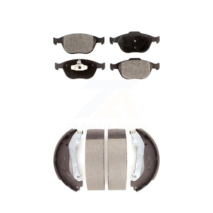 Kit de plaquettes de frein semi-métalliques avant et arrière, pour Ford Transit Connect 10-13