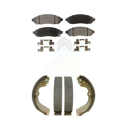 Kit de plaquettes de frein semi-métalliques avant et arrière, pour Nissan NV200 Chevrole
