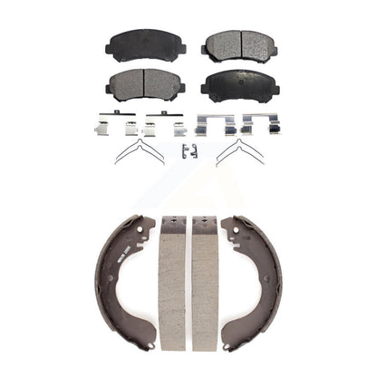 Kit de plaquettes de frein semi-métalliques avant et arrière, pour Nissan Sentra SE-R Spec