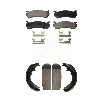 Kit de plaquettes de frein semi-métalliques avant et arrière, pour frein arrière à disque GMC Yukon
