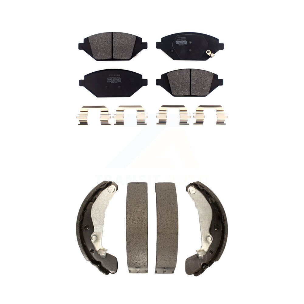 Kit de plaquettes de frein semi-métalliques avant et arrière, pour Chevrolet Spar 2016 – 2021