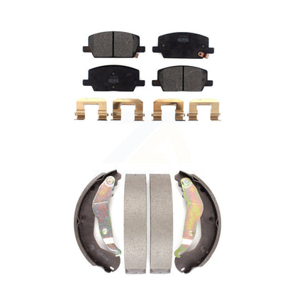 Kit de plaquettes de frein et chaussures de tambour semi-métalliques avant et arrière, pour Chevrolet Trax