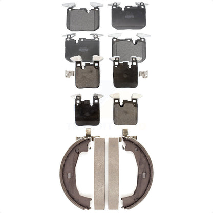 Kit de plaquettes de frein et chaussures de stationnement semi-métalliques avant et arrière, pour BMW M240i xDrive