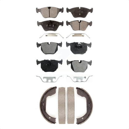 Kit de plaquettes de frein et chaussures de stationnement semi-métalliques avant et arrière, pour BMW X3 Z4 M3