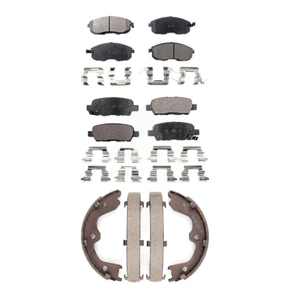 Kit de plaquettes de frein semi-métalliques avant et arrière, pour Nissan Altima 350Z G3