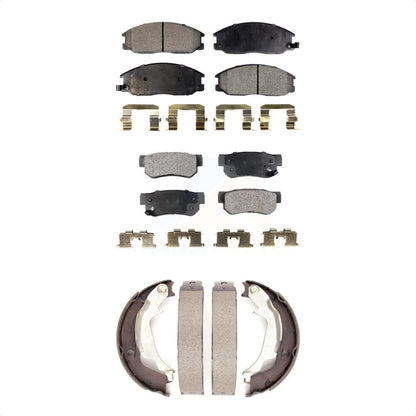 Kit de plaquettes de frein semi-métalliques avant et arrière, pour Hyundai XG350 XG30