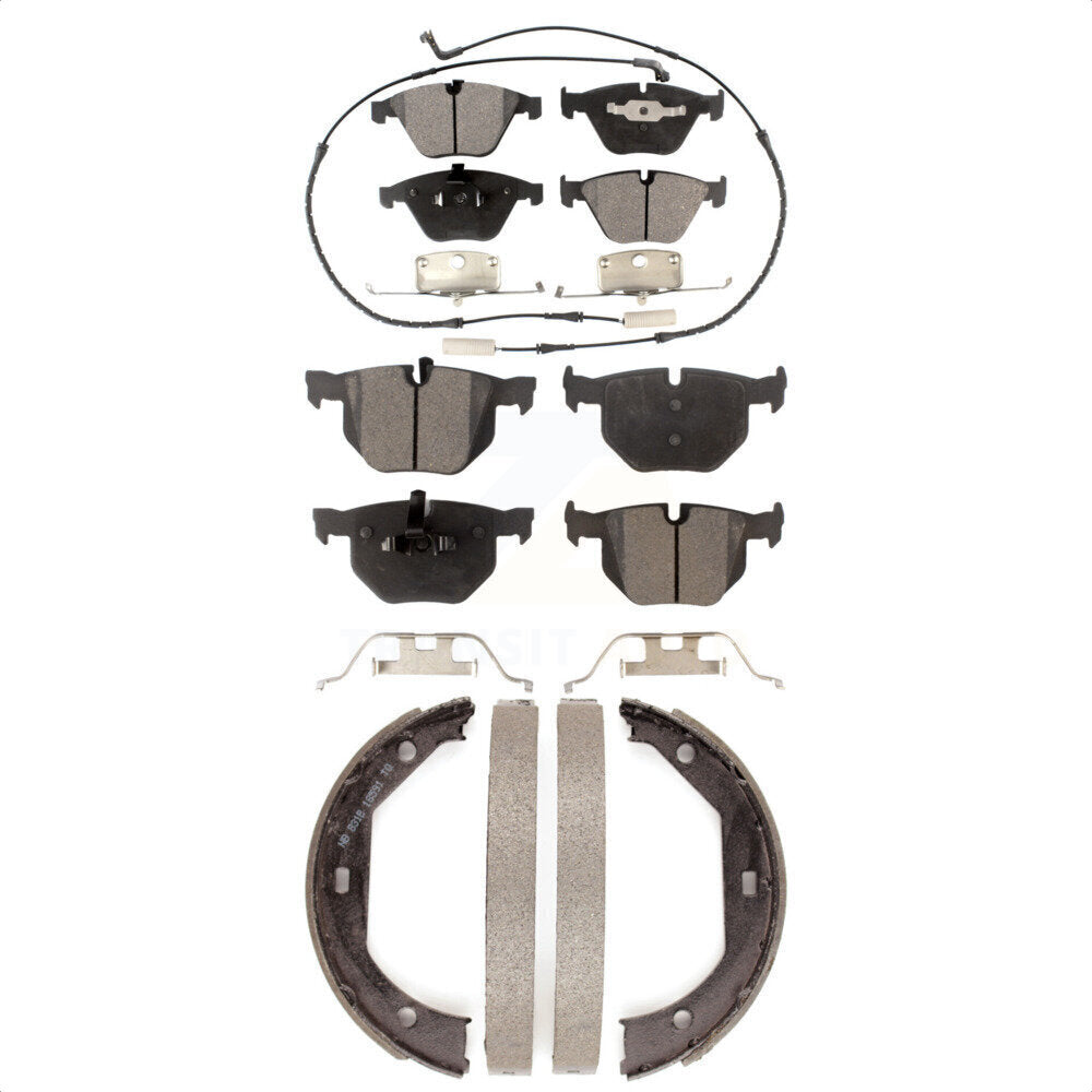 Kit de plaquettes de frein semi-métalliques avant et arrière, pour BMW 335i xDrive X1 335