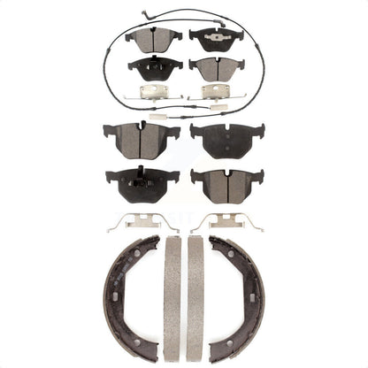 Kit de plaquettes de frein semi-métalliques avant et arrière, pour BMW 335i xDrive X1 335