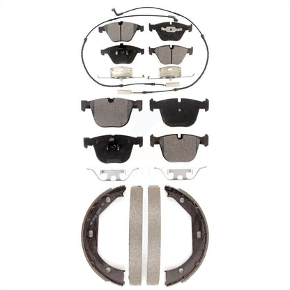 Kit de plaquettes de frein et chaussures de stationnement semi-métalliques avant et arrière, pour BMW M3 série 1 M