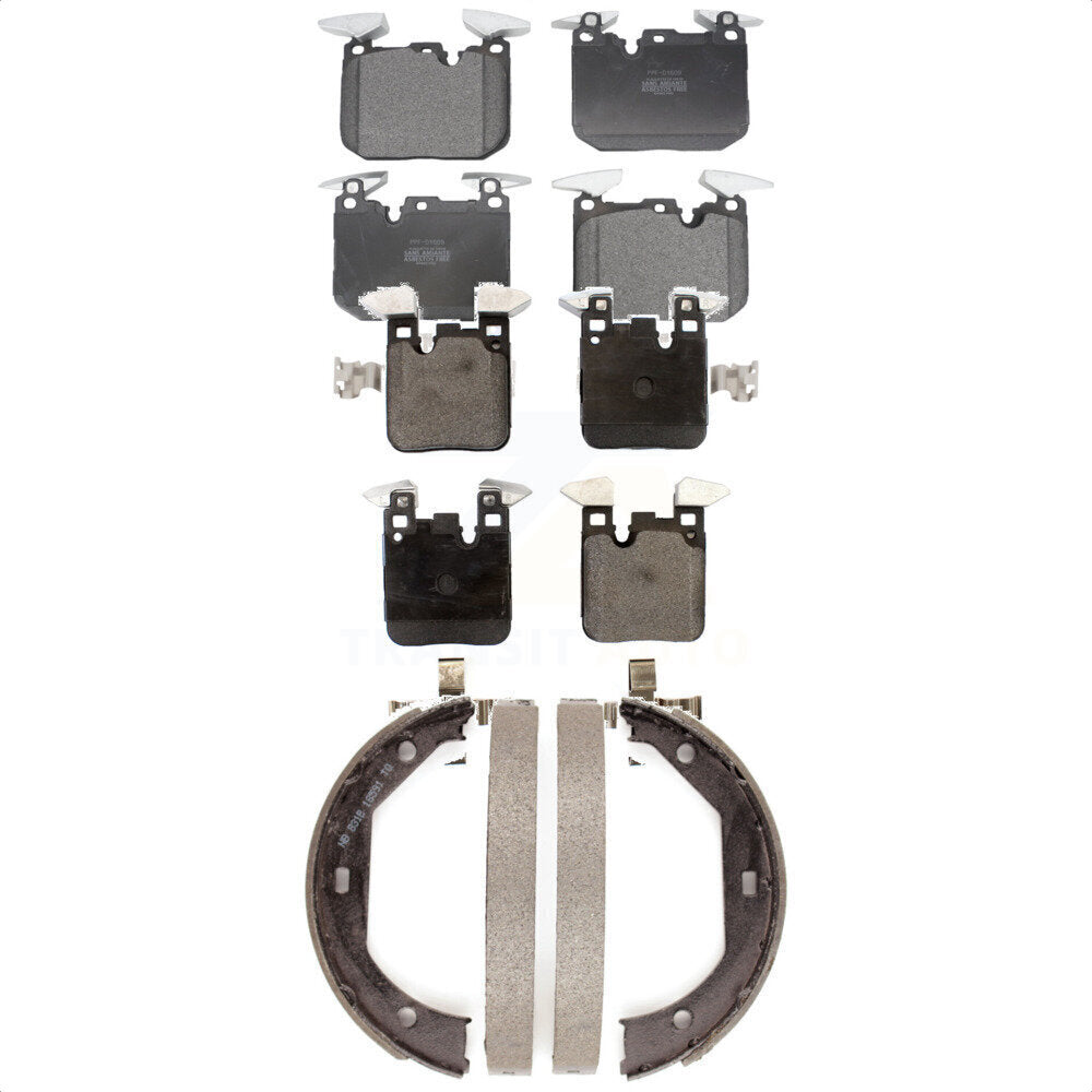 Kit de plaquettes de frein semi-métalliques avant et arrière, pour BMW 435i xDrive M4 440
