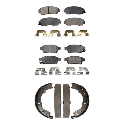 Kit de plaquettes de frein semi-métalliques avant et arrière, pour Honda Odysse 2005 – 2010
