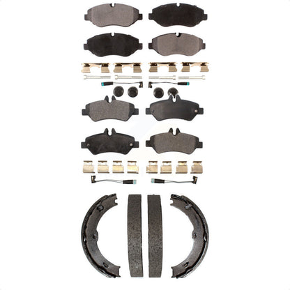 Kit de plaquettes de frein semi-métalliques avant et arrière, pour Sprinter 2500 Dodge