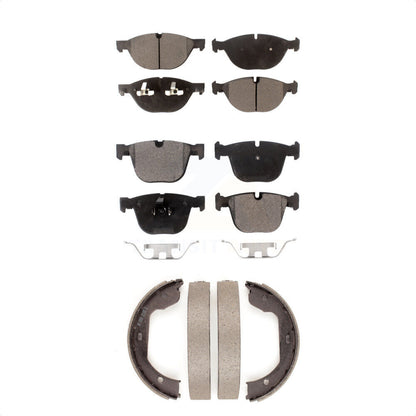 Kit de plaquettes de frein semi-métalliques avant et arrière, pour BMW X5 X6 xDrive50