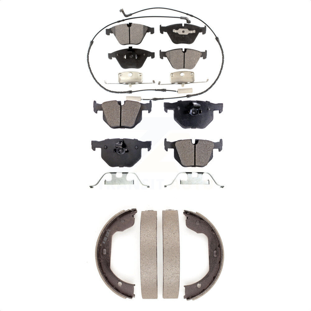 Kit de plaquettes de frein semi-métalliques avant et arrière, pour BMW 530i 530xi 528