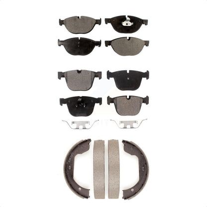 Kit de plaquettes de frein semi-métalliques avant et arrière, pour BMW 750i xDrive 750Li