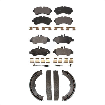 Kit de plaquettes de frein semi-métalliques avant et arrière, pour Sprinter 3500 Dodge