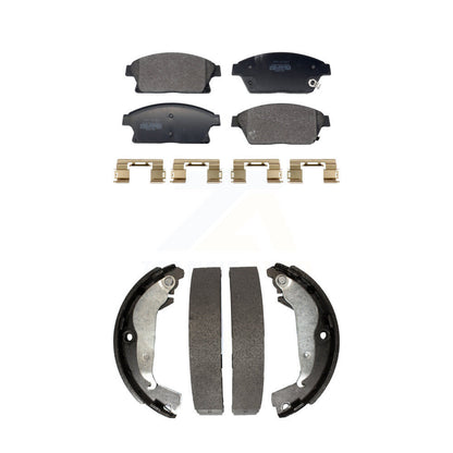 Kit de plaquettes de frein et chaussures de tambour semi-métalliques avant et arrière, pour Chevrolet Cruze