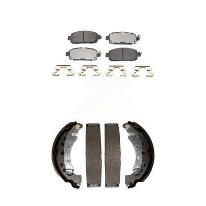 Kit de plaquettes de frein et de chaussures de tambour semi-métalliques avant et arrière, pour Nissan Sentr 2020 – 2023