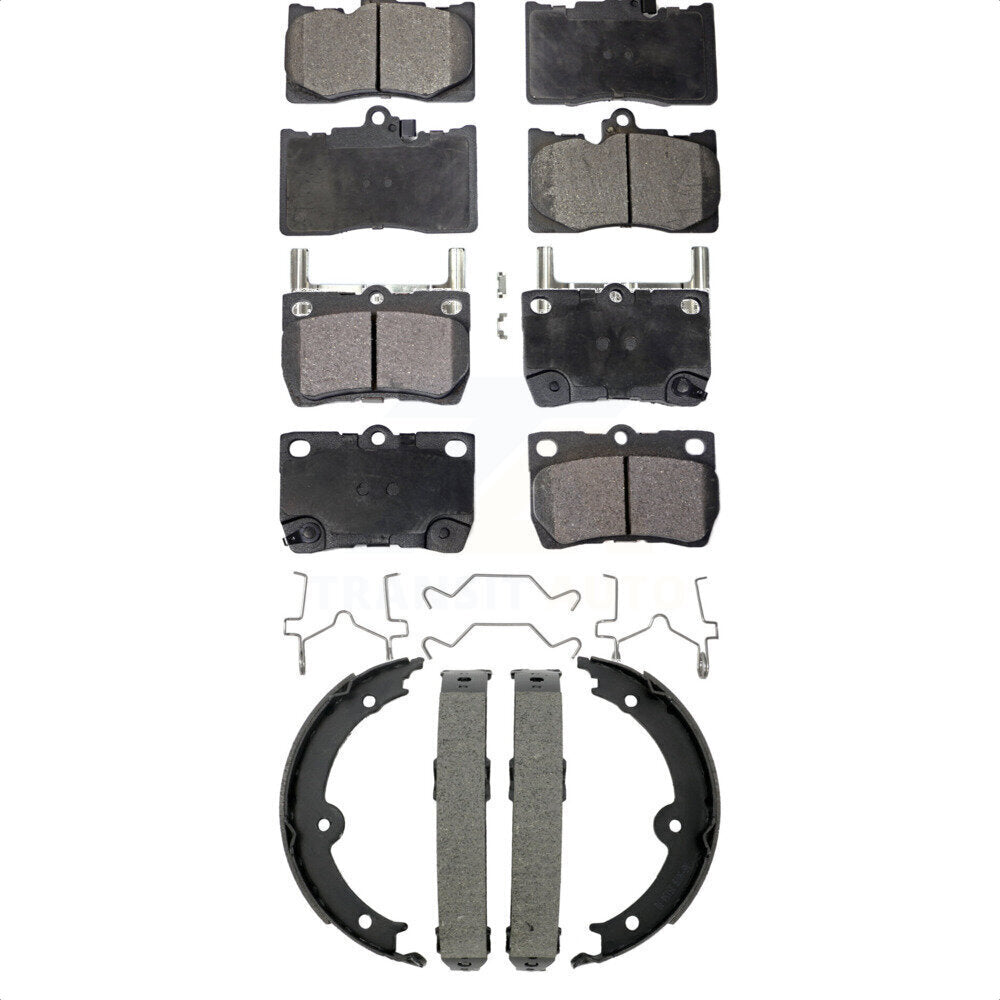 Kit de plaquettes de frein semi-métalliques avant et arrière, pour Lexus IS350 GS350 GS43