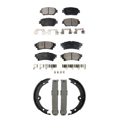 Kit de plaquettes de frein semi-métalliques avant et arrière, pour Lexus IS250 C F Sport