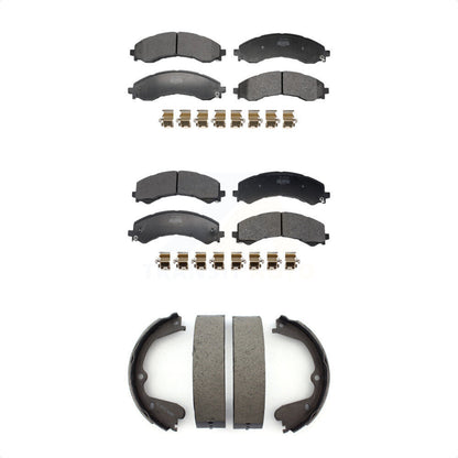 Kit de plaquettes de frein semi-métalliques avant et arrière, pour GMC Savana 3500 Expres