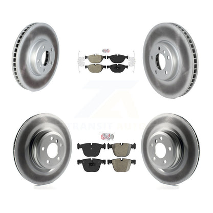 Kit de rotor de frein à revêtement de plaquettes semi-métalliques avant et arrière (6 pièces) pour BMW ActiveHybrid