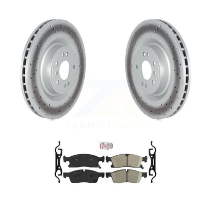 Rotor de frein à revêtement avant et Kit de plaquettes en céramique pour Mercedes-Benz ML350 GLE400 GLE35