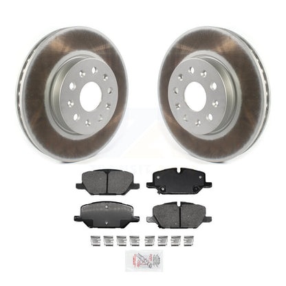 Kit de rotors de frein à disque à revêtement avant et de plaquettes en céramique pour Chevrolet Camaro