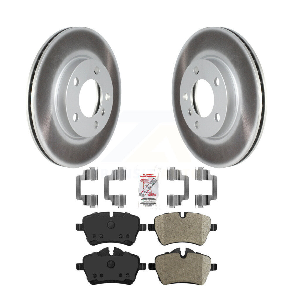 Kit de plaquettes de frein semi-métalliques pour rotors de frein avant pour Mini Cooper Countryman Pacema
