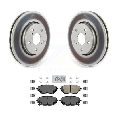 Kit de rotors de frein à disque à revêtement avant et de plaquettes en céramique pour Toyota C-HR KGA-100070