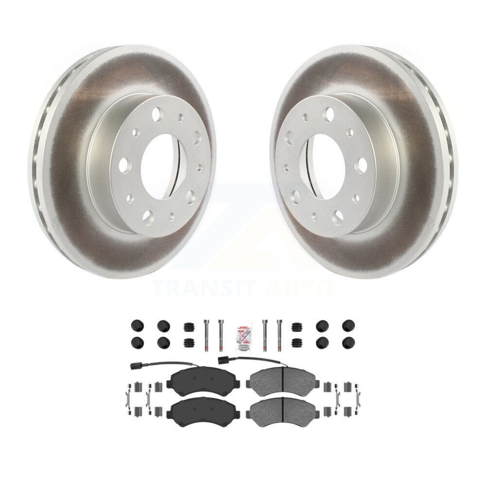 Kit de plaquettes de frein semi-métalliques avec revêtement avant, pour Ram ProMaster 2500 3500 150