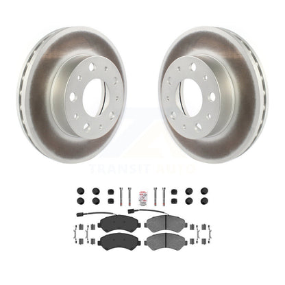 Kit de plaquettes de frein semi-métalliques avec revêtement avant, pour Ram ProMaster 2500 3500 150