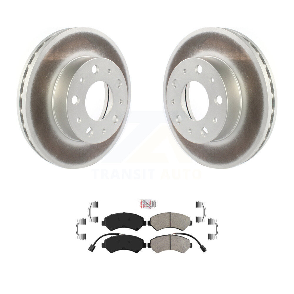 Kit de plaquettes de frein semi-métalliques avec revêtement avant, pour Ram ProMaster 2500 3500 150