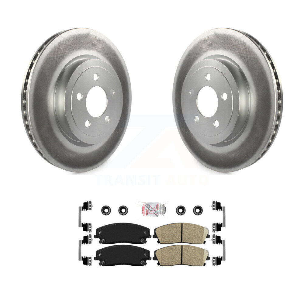 Kit de plaquettes en céramique pour Rotor de frein avant, pour Dodge Charger RWD 2015 – 2018 avec 3.6