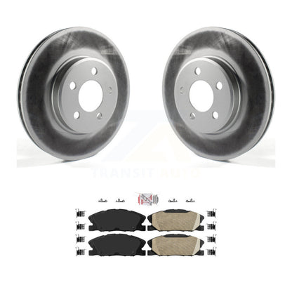 Kit de plaquettes en céramique pour Rotor de frein à revêtement avant, pour Dodge Charger Pursuit avec RWD 3.6