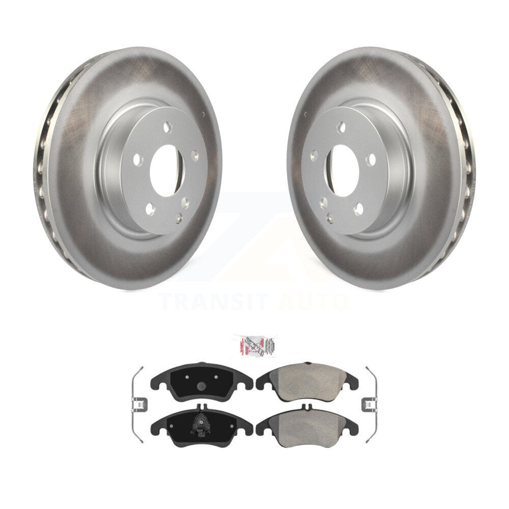 Kit de plaquettes de frein semi-métalliques avec revêtement avant, pour Mercedes-Benz C300 E350 C35