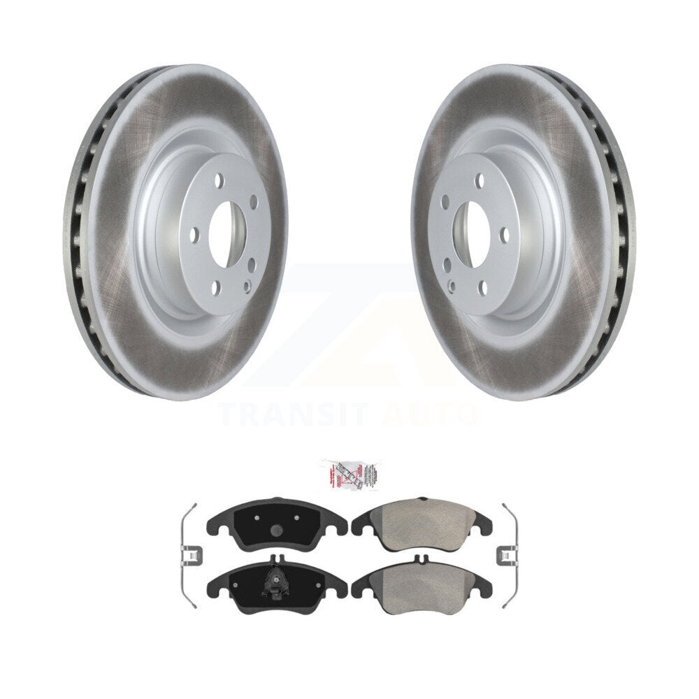 Kit de plaquettes de frein semi-métalliques avec revêtement avant, pour Mercedes-Benz E400 E550 C25